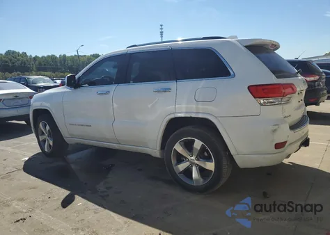 2015 Jeep Grand Cherokee Overland z USA, uszkodzony, nr VIN 1C4RJFCG0FC607670